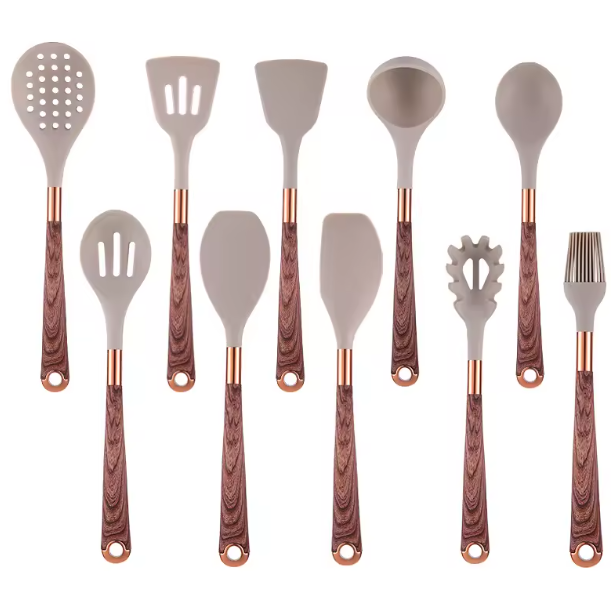 10-Piece Silicone Kitchen Utensil Set