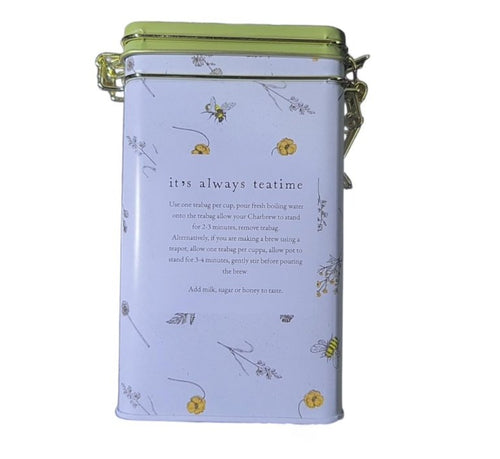 Charbrew Honey & Lemon Tea Tin, 02 Packs