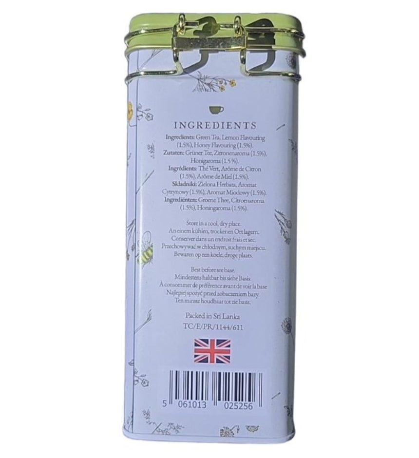 Charbrew Honey & Lemon Tea Tin, 02 Packs